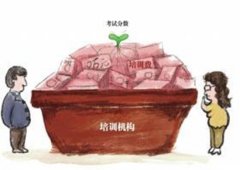 10万‘天价’培训仅考243分 培训机构：她笨