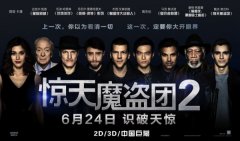 《惊天魔盗团2》首日破亿 票房排片上座率三夺冠